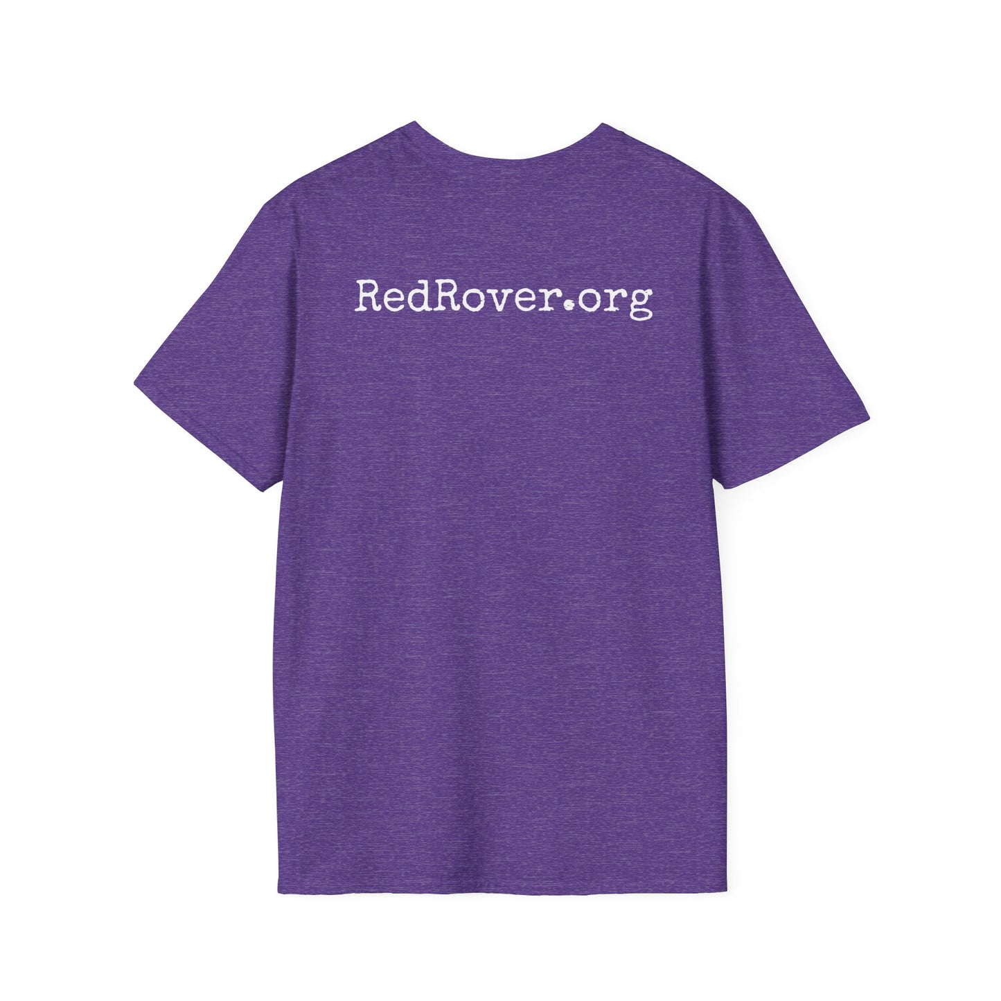 "Pets Are Family" Purple Unisex T-Shirt
